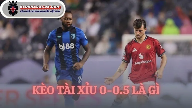 kèo tài xỉu 0-0.5 là gì